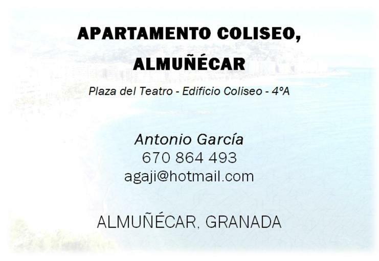 Apartamento Coliseo Almunecar Bagian luar foto